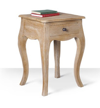 Indus trade Wooden Single Drawer Stool, for Home Furniture