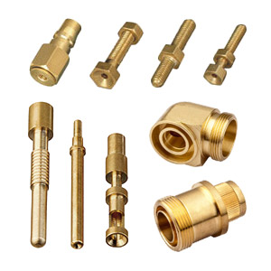 brass turned component