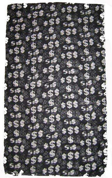 Printed Dollar Design Stole