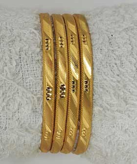 Polished Printed Brass Micro Dell Bangles, Style : Jewellery