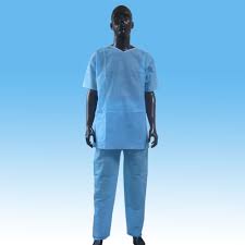 Plain Disposable Patient Dress, Technics : Woven