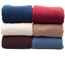 Printed 100% Polyester polo blanket, Technics : Knitted