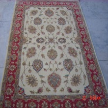 TIA Hand Knotted Woolen Carpet, for Bedroom, Decorative, Home, Hotel, Prayer, Design : Persian