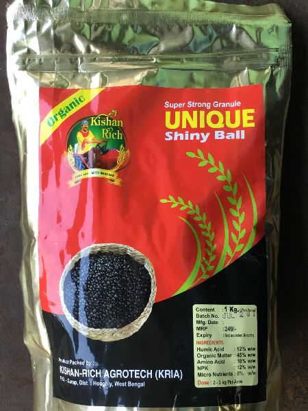 Black Humic Amino Shiny Ball Granules