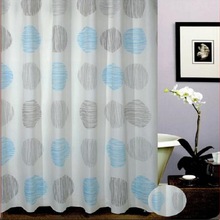Flower Embroidery Shower Curtains, Size : 180*180cm or by customized