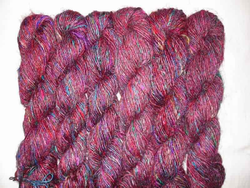 Premium RECYCLED Silk yarn
