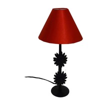 Red Shade Table Lamp