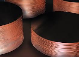 Round Metal Copper Plate Profile, for Industrial, Grade : AA