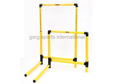 Strong PVC Tube HEIGHT ADJUSTABLE HURDLE at Best Price in Meerut | Garg ...