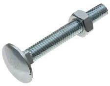 Polished Aluminium carriage bolts, Size : 15-30mm, 45-60mm, 60-75mm, 75-90mm