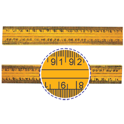 METER SCALE, HARDWOOD at Best Price in Ambala | Radical Instruments