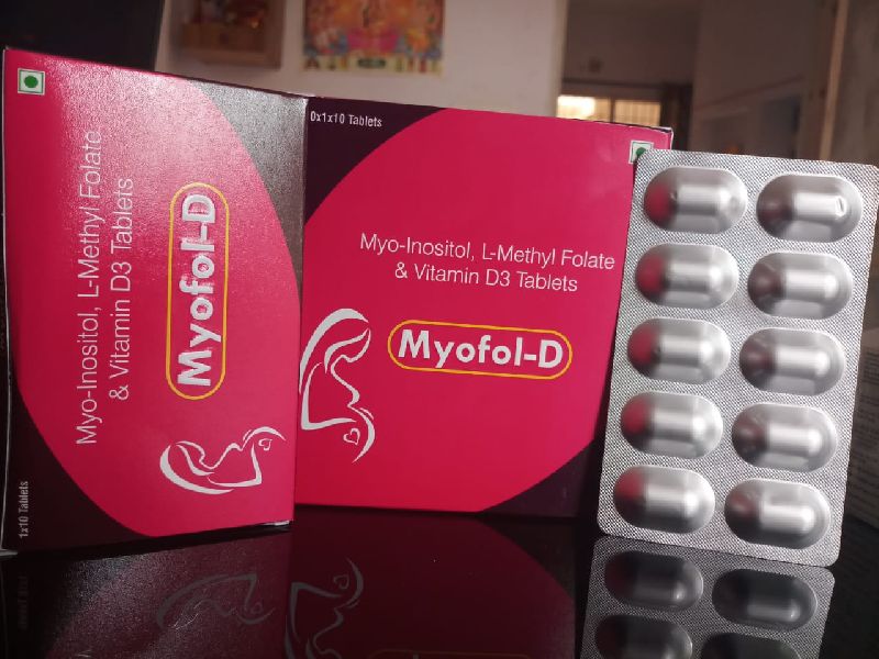 Myofol-D Tablet, for Clinical, Hospital, Packaging Size : 10 X 1 X 10