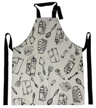 Cotton printed kitchen apron