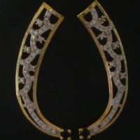 CZ Brass Base Jewelry Designer Ear Cuff