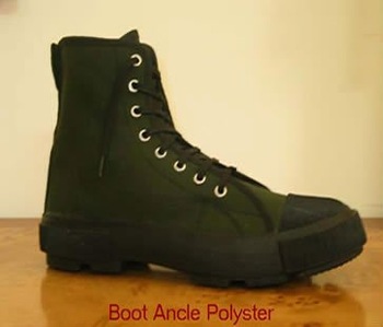 Rubber Cotton Fabric SAFETY DUCK ANKLE BOOT, Gender : Men