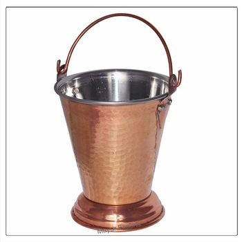 Metal Copper serving Bucket