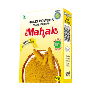 Mahak haldi powder, Certification : FSSAI certified