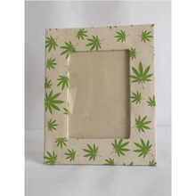 hemp paper printed photo frame