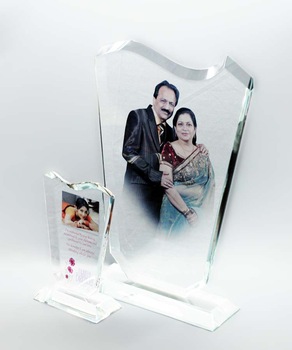 Crystal Vertical Plaque, Style : personalized gifts