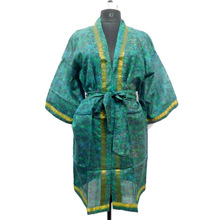 Women Silk Short Kimono