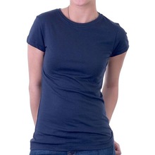 Utter Fitter Ladies Navy T-shirts, Supply Type : OEM service