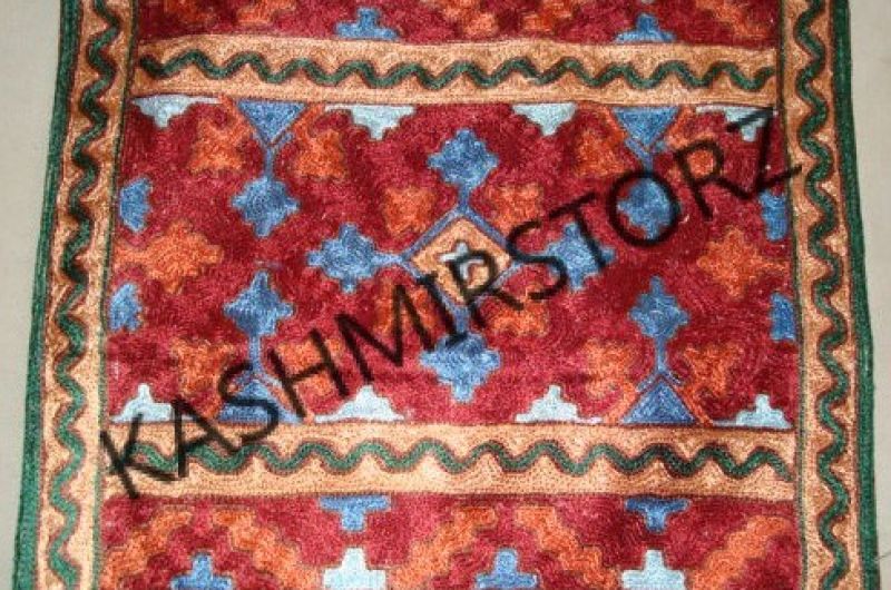 Kashmiri Crewel Silk Hand Embroidered Pillows