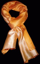 Kashmirstorz Reversible silk Scarf, Size : 70 cm x 200 cm