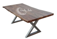 Wooden Dining Table Live Edge