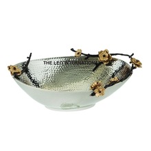 Iron branch fruit bowl, for Home Hotel Restaurant, Size : CUSTOMISED