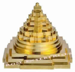 Brass Meru Chakra Shree Yantra