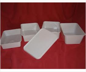 Printed Plastic Rectangular Container, Feature : Light Weight, Non Breakable