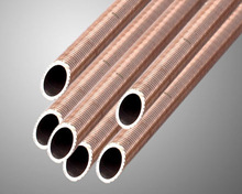 Copper and Brass Finned Tubes, for Refrigeration Parts