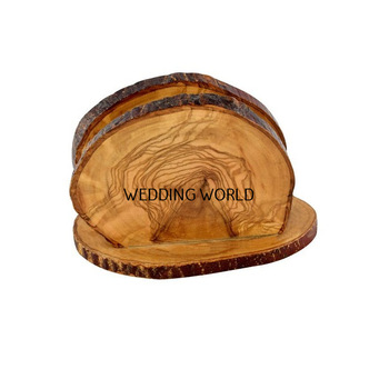 WEDDING WORLD wooden antique napkin holder, Feature : Eco-Friendly
