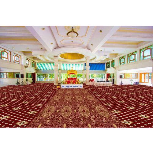 Rectangular Gurudwara Carpets, Feature : Impeccable Finish