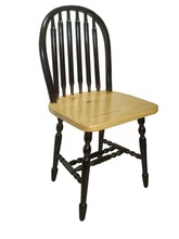Wooden walnut chair