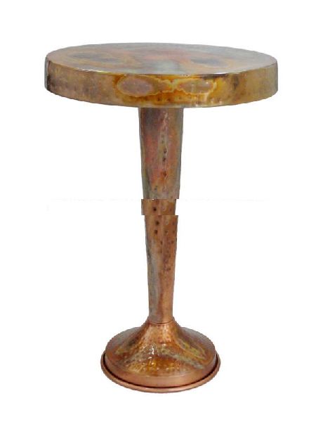 Metal Accent Table, Dimension (LxWxH) : H- 67.5cm, L- 45cm, W- 45cm