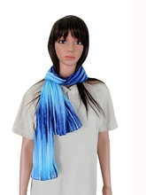 SIA Printed Shaded stole, Color : blue