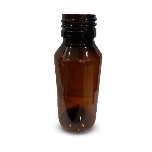 60 ML Round Pharmacy Amber Bottle, for Pharmaceutical, Color : Brown
