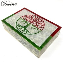 Handicraft Soap Stone Carving Box, for Home Decoration, Feature : India