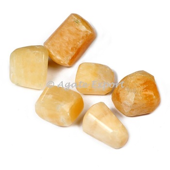 Agateexport.com Gemstone Calcite Tumbled Stones