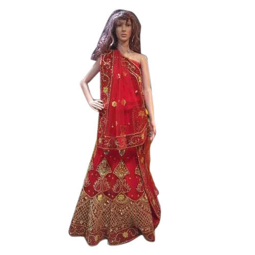 Georgette Embroidered Lehenga Choli, Feature : Breathable, Easy Washable