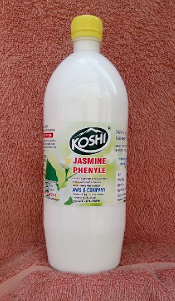 Koshi White Phenyl, for Cleaning, Form : Liquid