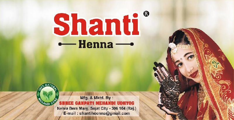 Shanti Henna Powder