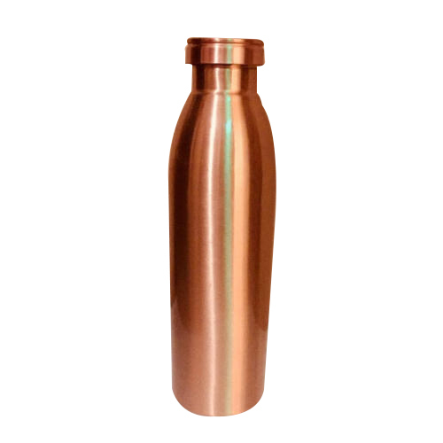Fancy Plain Copper Bottle