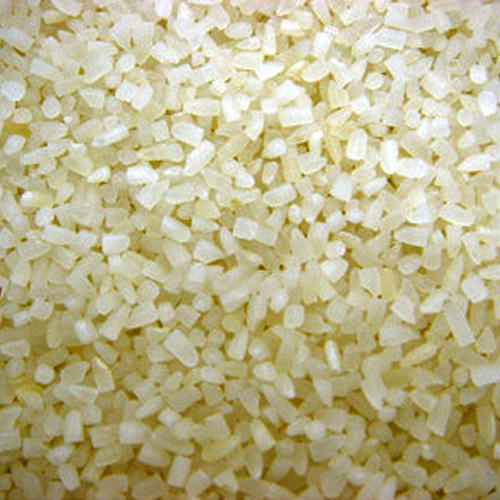 Soft broken parboiled rice