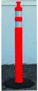 Knob-Top Delineator Post Reflective