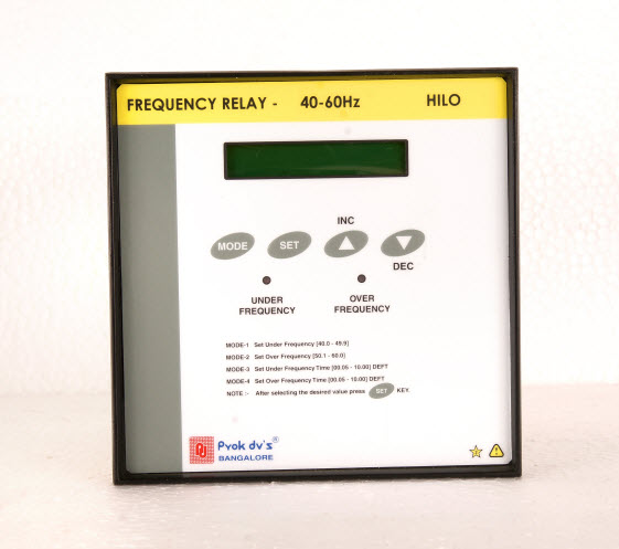 Frequency relay