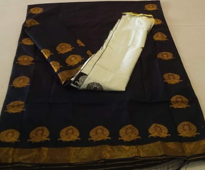 Lodanan mekhela chadar sarees handloom