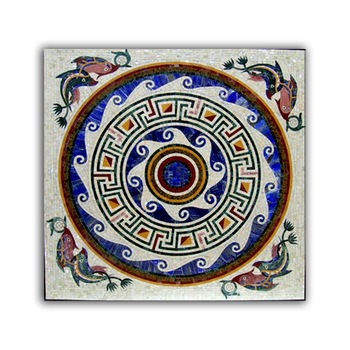 Marble Inlay Mosaic Table Top