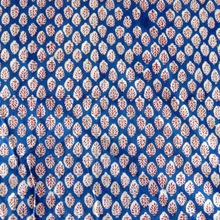 Fabric blue fabric anokhi print